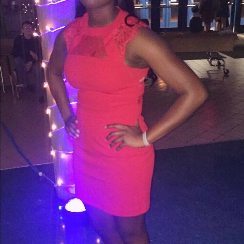 Red dress